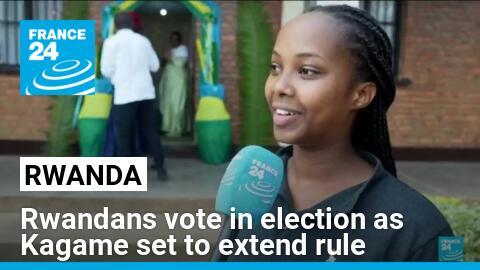 Rwandans vote in presidential election as Kagame set to extend rule